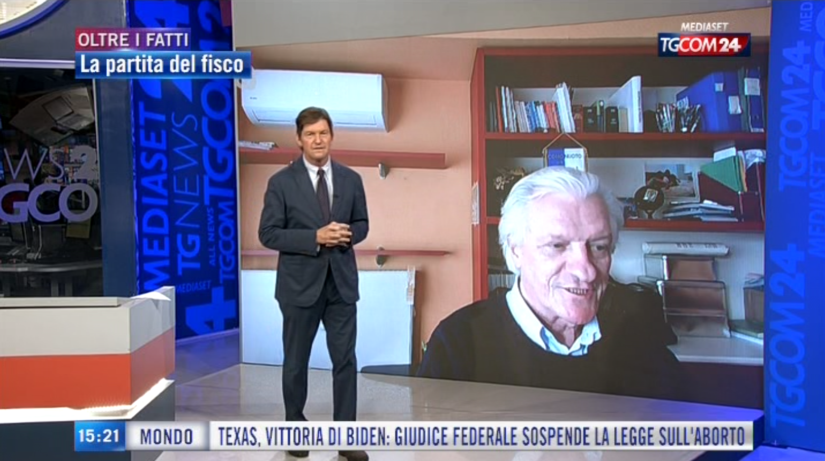 Mario Bulgheroni, Presidente AVI, ai microfoni del Tgcom24